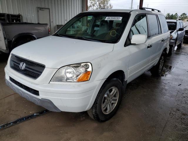 HONDA PILOT EX 2005 with VIN 5FNYF18415B002928 - Photo from auction