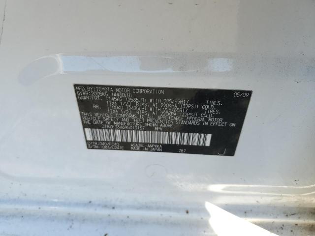 Photo 14 from auction – 2009 TOYOTA RAV4 with VIN JTMZF33V695010157