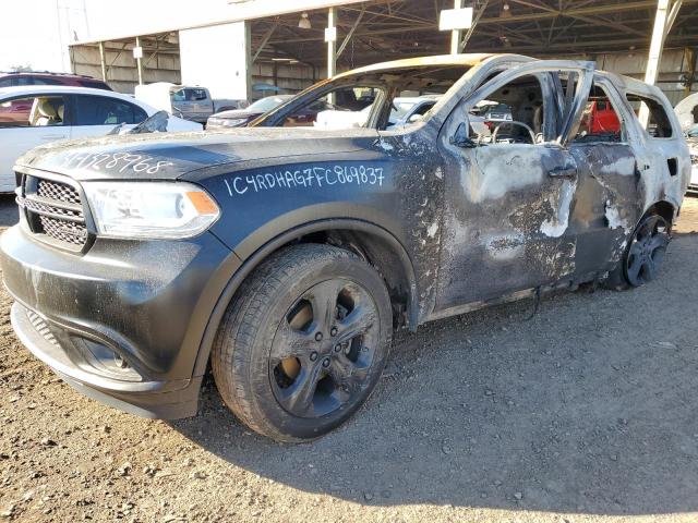 DODGE DURANGO SX 2015 with VIN 1C4RDHAG7FC869837 - Photo from auction