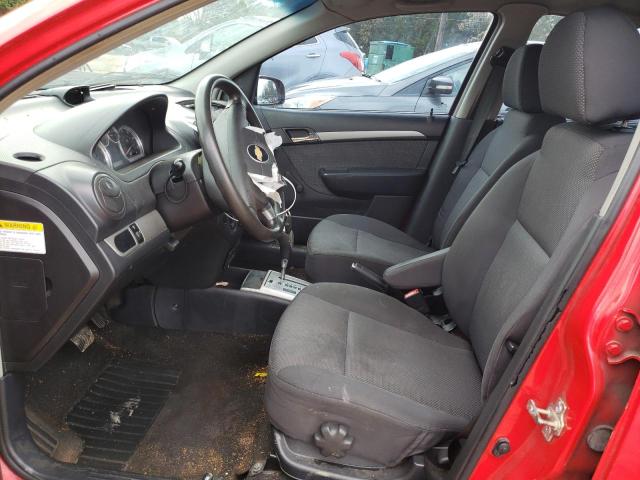 Photo 7 from auction – 2009 CHEVROLET AVEO LS with VIN KL1TD56E99B357946