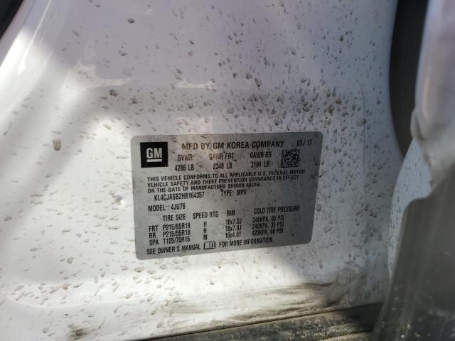 Photo 14 from auction – 2017 BUICK ENCORE PRE with VIN KL4CJASB2HB164357