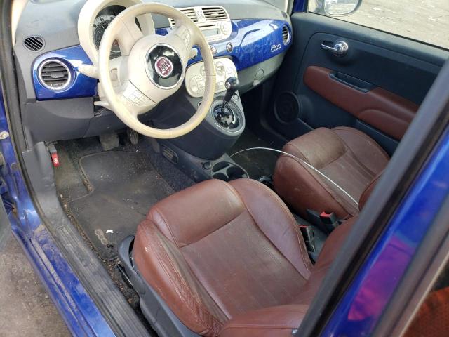 Photo 8 from auction – 2012 FIAT 500 LOUNGE with VIN 3C3CFFCR9CT154937