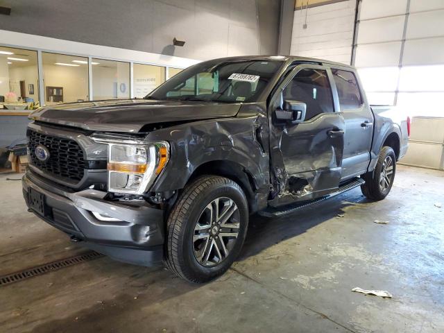 FORD F150 SUPER 2021 with VIN 1FTEW1EP1MFC42458 - Photo from auction