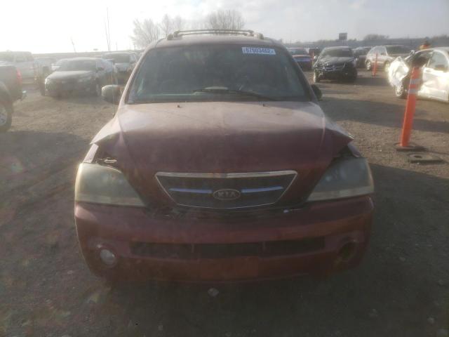 Photo 5 from auction – 2005 KIA SORENTO EX with VIN KNDJD733255491267