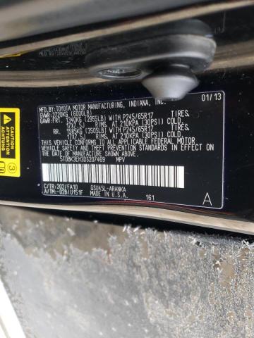 Photo 14 from auction – 2013 TOYOTA HIGHLANDER with VIN 5TDBK3EH3DS207469