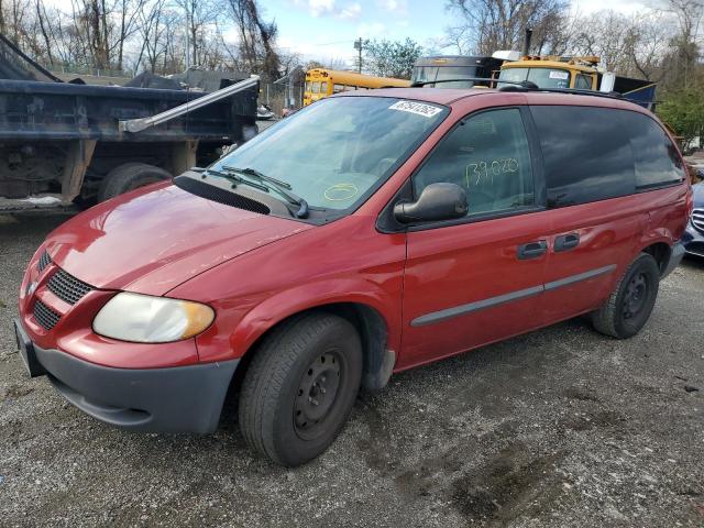 DODGE CARAVAN SE 2002 with VIN 1B4GP25352B740835 - Photo from auction