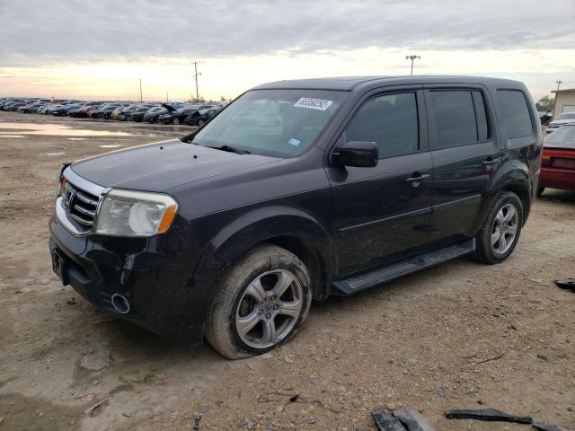 HONDA PILOT EXL 2012 with VIN 5FNYF3H6XCB035856 - Photo from auction