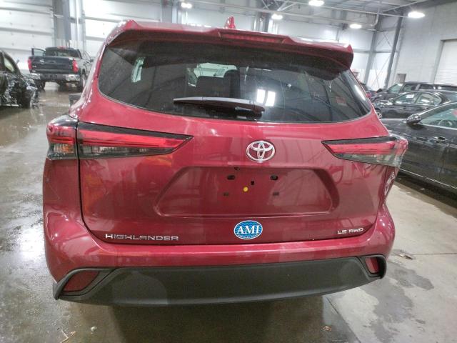 Photo 6 from auction – 2020 TOYOTA HIGHLANDER with VIN 5TDBZRBH8LS519532