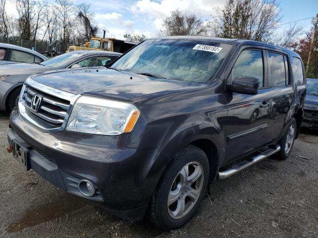 HONDA PILOT EXL 2012 with VIN 5FNYF4H53CB014067 - Photo from auction