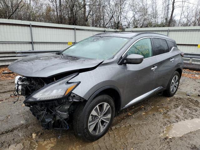 NISSAN MURANO SV 2021 with VIN 5N1AZ2BS8MC124067 - Photo from auction