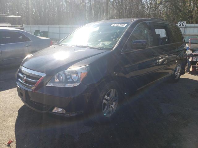 HONDA ODYSSEY EX 2007 with VIN 5FNRL38757B026087 - Photo from auction