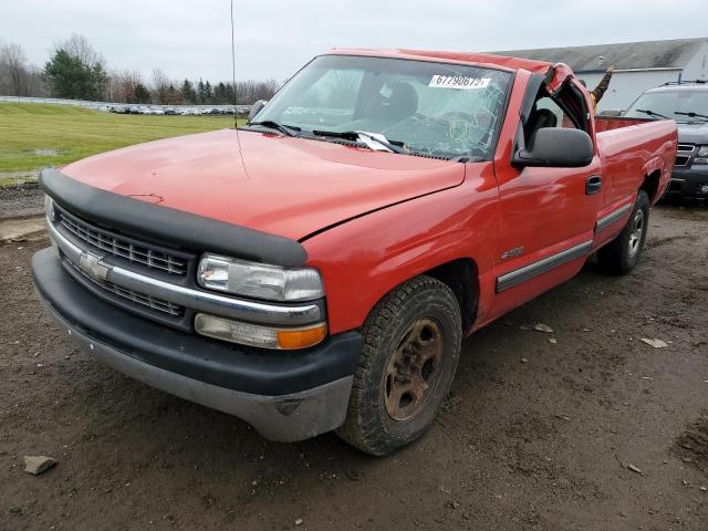 CHEVROLET SILVERADO 2001 with VIN 1GCEC14V01E100354 - Photo from auction