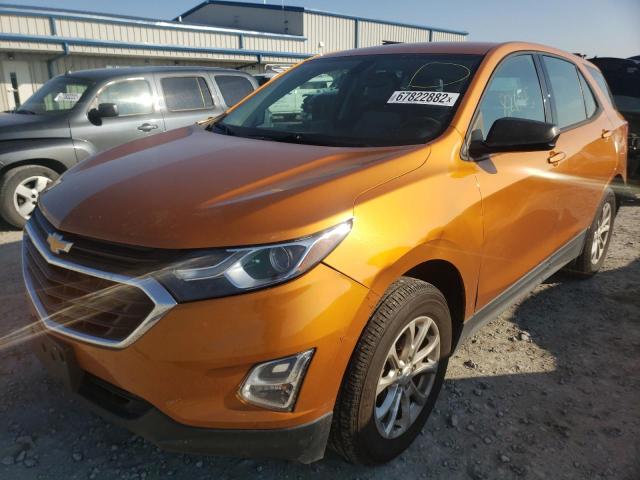 CHEVROLET EQUINOX LS 2018 with VIN 2GNAXREVXJ6123233 - Photo from auction