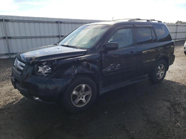 HONDA PILOT EX 2006 with VIN 5FNYF18606B006696 - Photo from auction