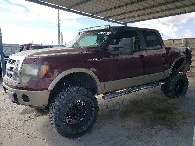 FORD F150 SUPER 2009 with VIN 1FTPW14V39FA28992 - Photo from auction