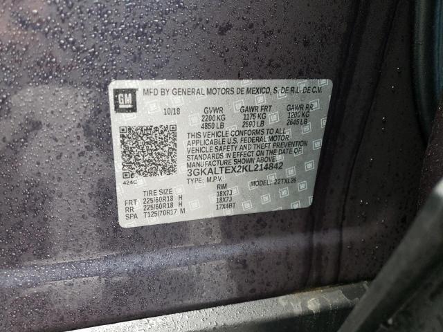 Photo 14 from auction – 2019 GMC TERRAIN SL with VIN 3GKALTEX2KL214842