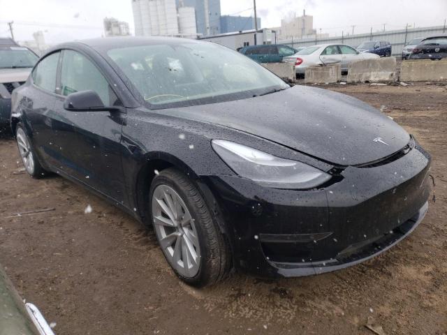Photo 4 from auction – 2022 TESLA MODEL 3 with VIN 5YJ3E1EA1NF286567