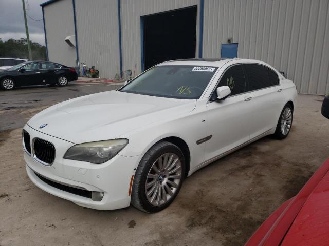 BMW 750 LI 2012 with VIN WBAKB8C56CC964773 - Photo from auction
