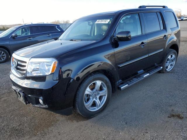 HONDA PILOT EXL 2013 with VIN 5FNYF4H62DB031310 - Photo from auction
