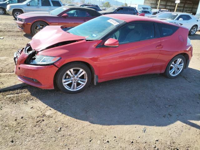 HONDA CR-Z EX 2012 with VIN JHMZF1D69CS002654 - Photo from auction