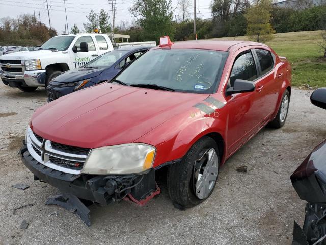 DODGE AVENGER SE 2012 with VIN 1C3CDZAG1CN269511 - Photo from auction