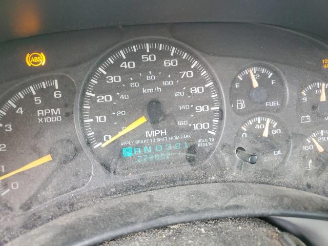 Photo 9 from auction – 2000 GMC NEW SIERRA with VIN 1GTEC19T6YZ152498
