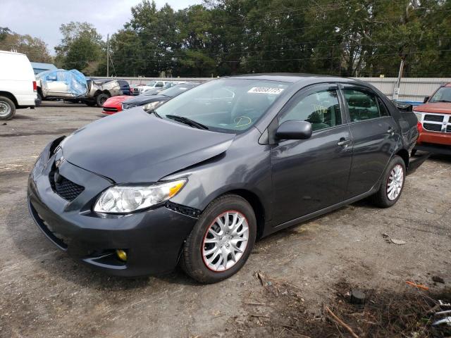 TOYOTA COROLLA BA 2010 مع رقم تعريف المركبة 2T1BU4EE1AC489282 - صورة من المزاد