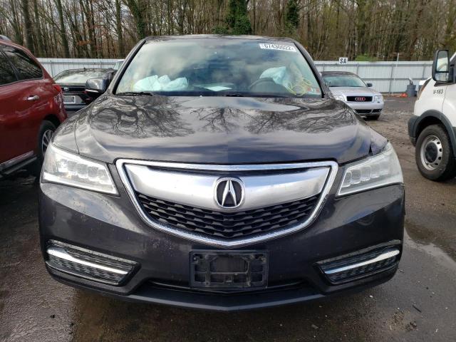 Photo 12 from auction – 2014 ACURA MDX TECHNO with VIN 5FRYD4H44EB005229