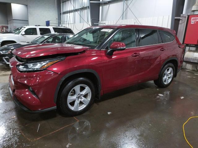 TOYOTA HIGHLANDER 2020 with VIN 5TDBZRBH8LS519532 - Photo from auction
