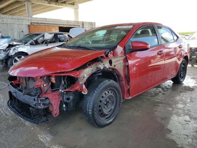 TOYOTA COROLLA L 2014 with VIN 2T1BURHE6EC016170 - Photo from auction