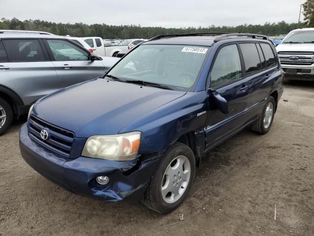 TOYOTA HIGHLANDER 2004 with VIN JTEDP21A240037052 - Photo from auction