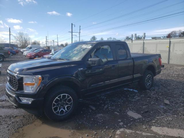 FORD F150 SUPER 2021 with VIN 1FTEX1EP1MKD19611 - Photo from auction