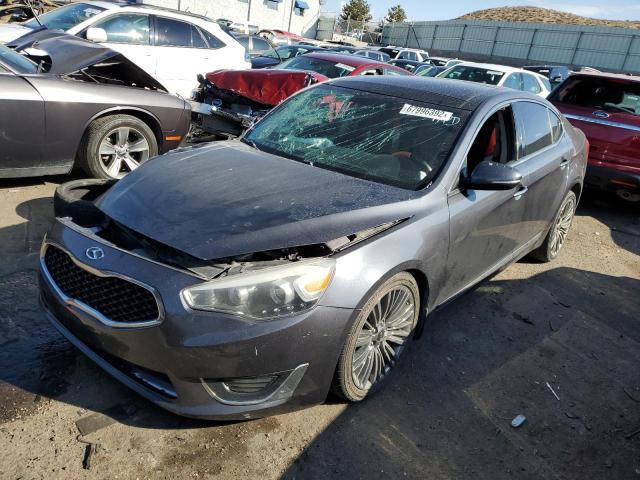KIA CADENZA PR 2014 with VIN KNALN4D71E5152471 - Photo from auction