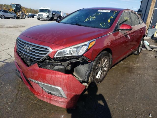 Photo 1 from auction – 2016 HYUNDAI SONATA SE with VIN 5NPE24AFXGH294062