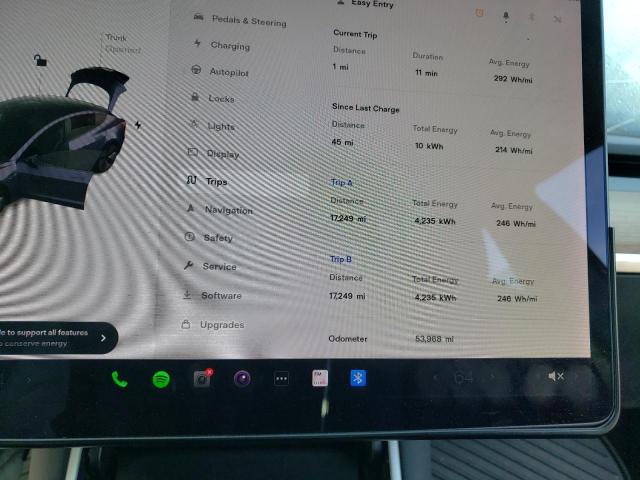 Photo 9 from auction – 2019 TESLA MODEL 3 with VIN 5YJ3E1EA8KF308317