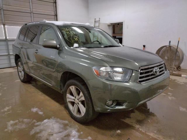Photo 4 from auction – 2008 TOYOTA HIGHLANDER with VIN JTEES43A482099736