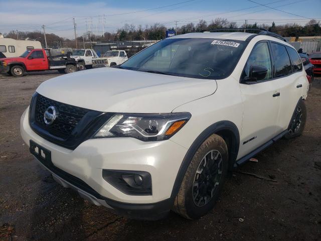 NISSAN PATHFINDER 2020 with VIN 5N1DR2BM8LC593687 - Photo from auction