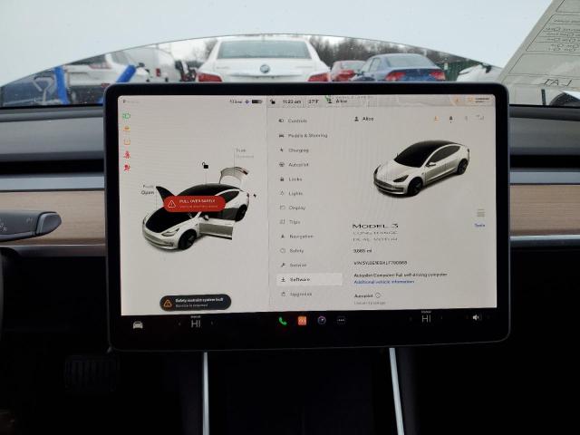 Photo 9 from auction – 2020 TESLA MODEL 3 with VIN 5YJ3E1EBXLF790668