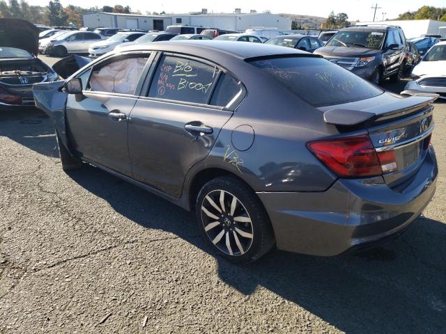 Photo 2 from auction – 2015 HONDA CIVIC EXL with VIN 2HGFB2F97FH532406