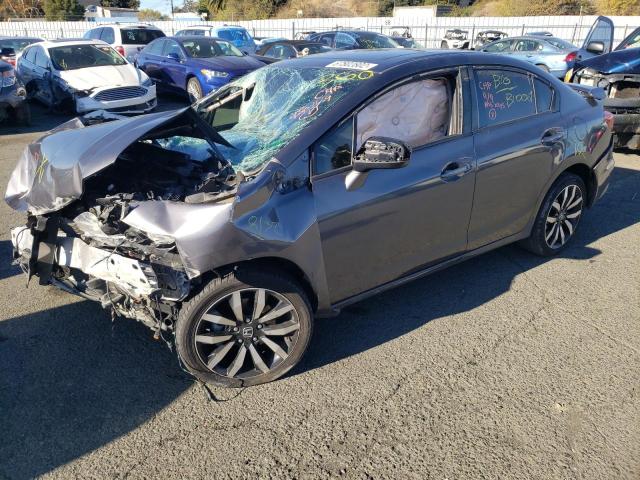 HONDA CIVIC EXL 2015 with VIN 2HGFB2F97FH532406 - Photo from auction