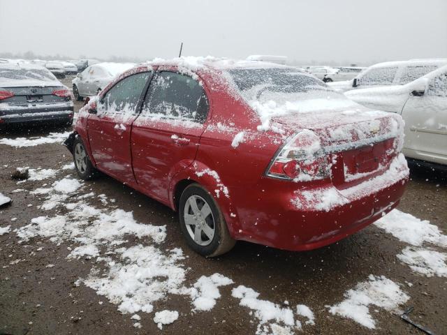 Photo 2 from auction – 2009 CHEVROLET AVEO LS with VIN KL1TD56E59B342621