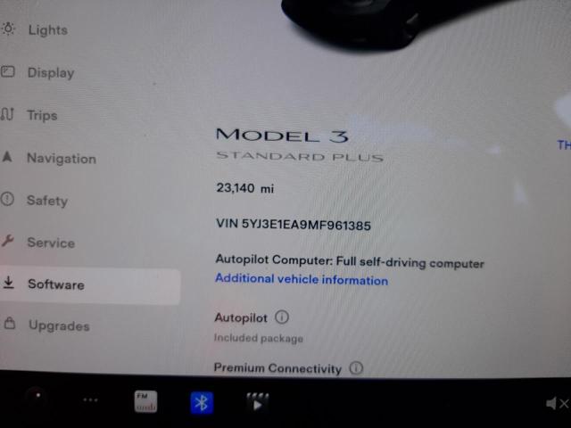 Photo 9 from auction – 2021 TESLA MODEL 3 with VIN 5YJ3E1EA9MF961385