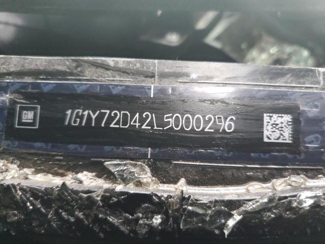 Photo 10 from auction – 2020 CHEVROLET CORVETTE S with VIN 1G1Y72D42L5000296