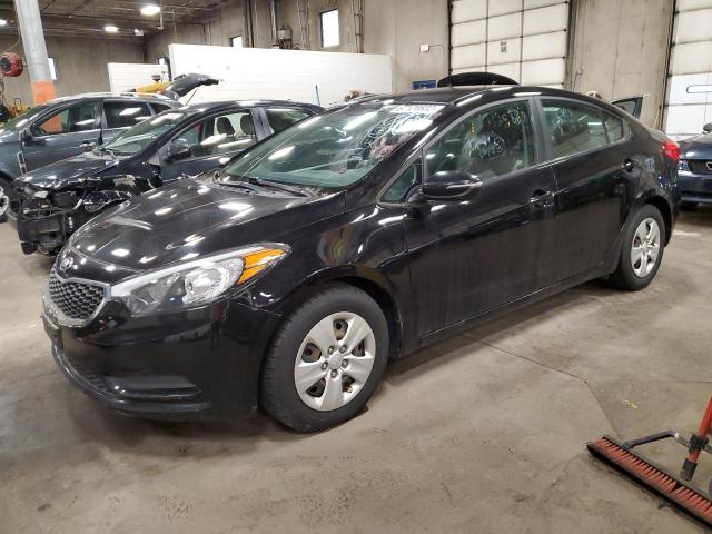 KIA FORTE LX 2015 with VIN KNAFX4A67F5378227 - Photo from auction