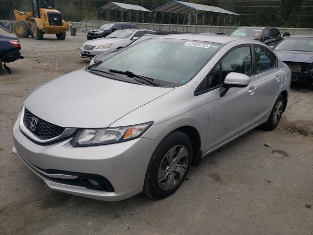 HONDA CIVIC LX 2015 with VIN 2HGFB2F52FH538787 - Photo from auction