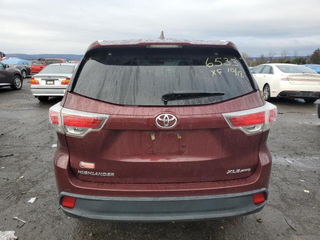 Photo 6 from auction – 2016 TOYOTA HIGHLANDER with VIN 5TDJKRFH6GS297685