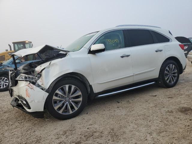 ACURA MDX TECHNO 2016 with VIN 5FRYD4H41GB017017 - Photo from auction