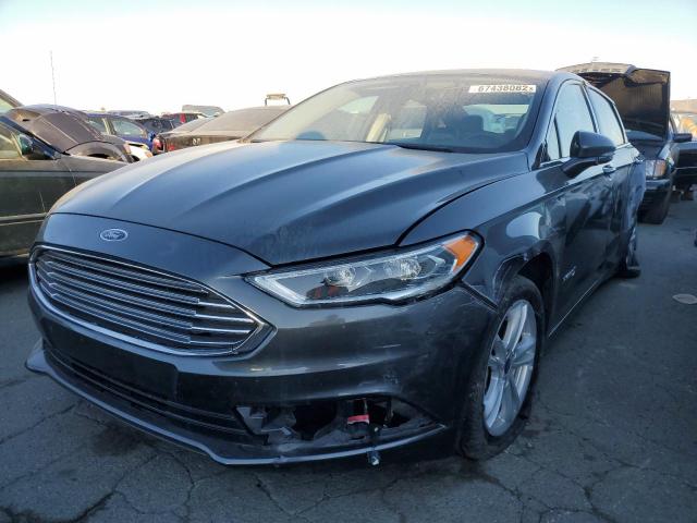 FORD FUSION TIT 2018 with VIN 3FA6P0RU3JR187995 - Photo from auction