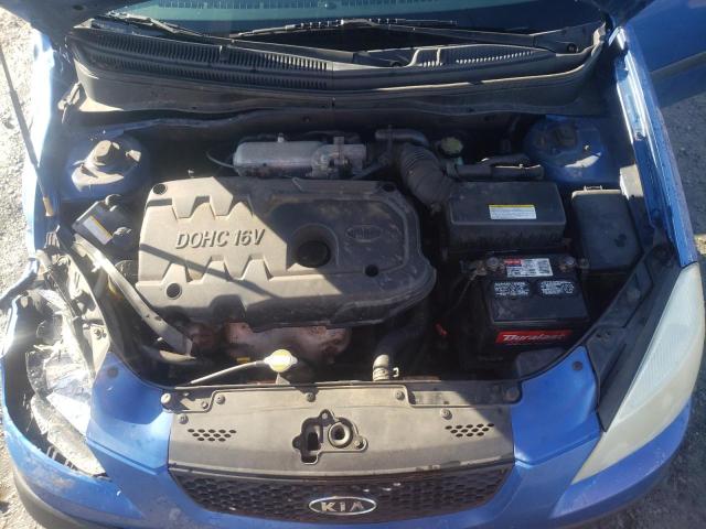 Photo 11 from auction – 2007 KIA RIO BASE with VIN KNADE123976199098