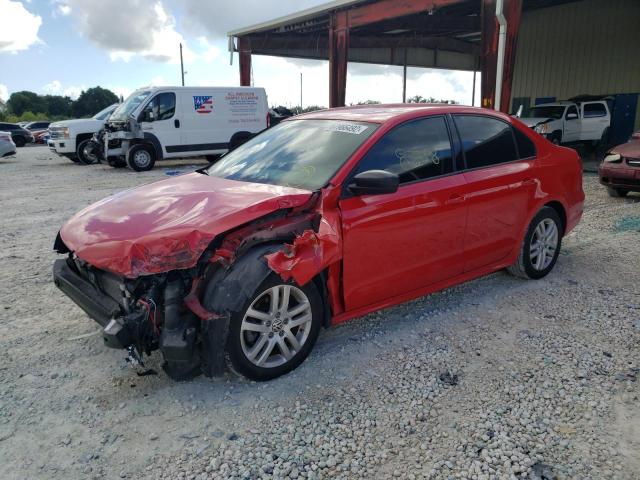 VOLKSWAGEN JETTA BASE 2015 with VIN 3VW2K7AJ5FM352884 - Photo from auction